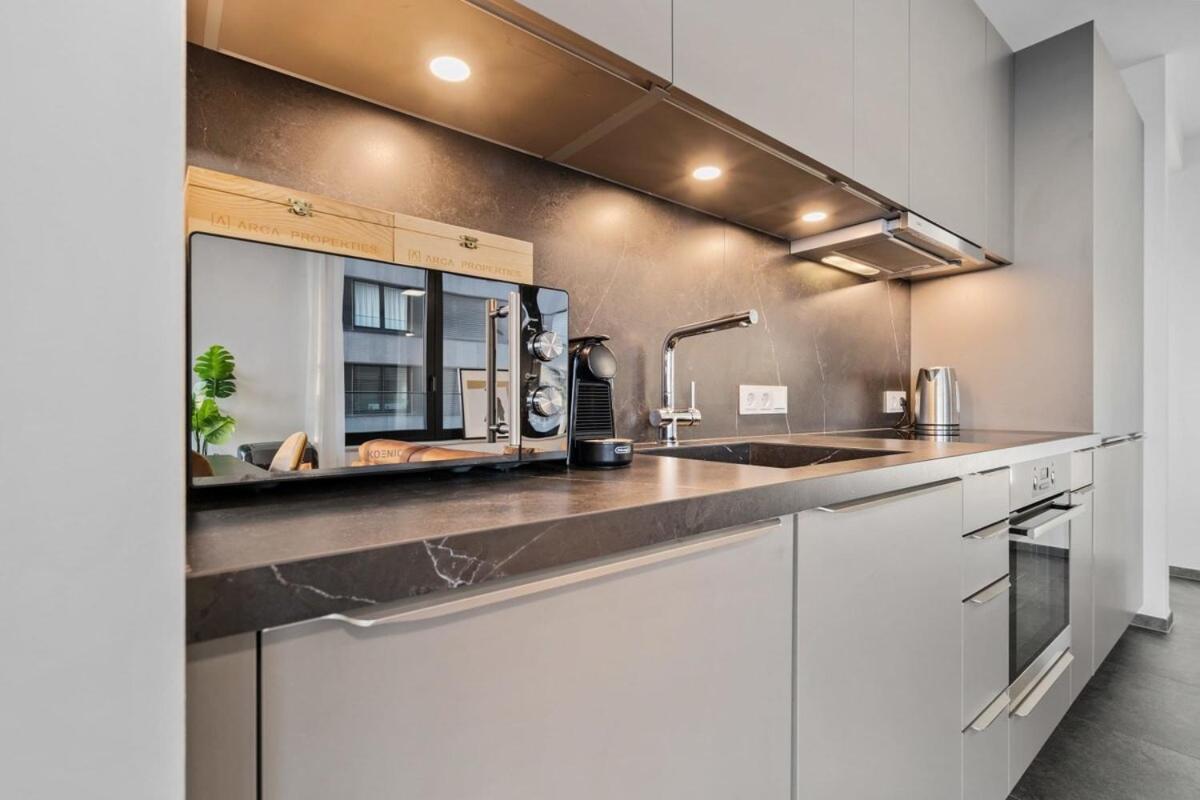Appartement De Luxe 1 Chambre A Coucher, Centre Commercial, Piscine Et Fitness Люксембург Экстерьер фото